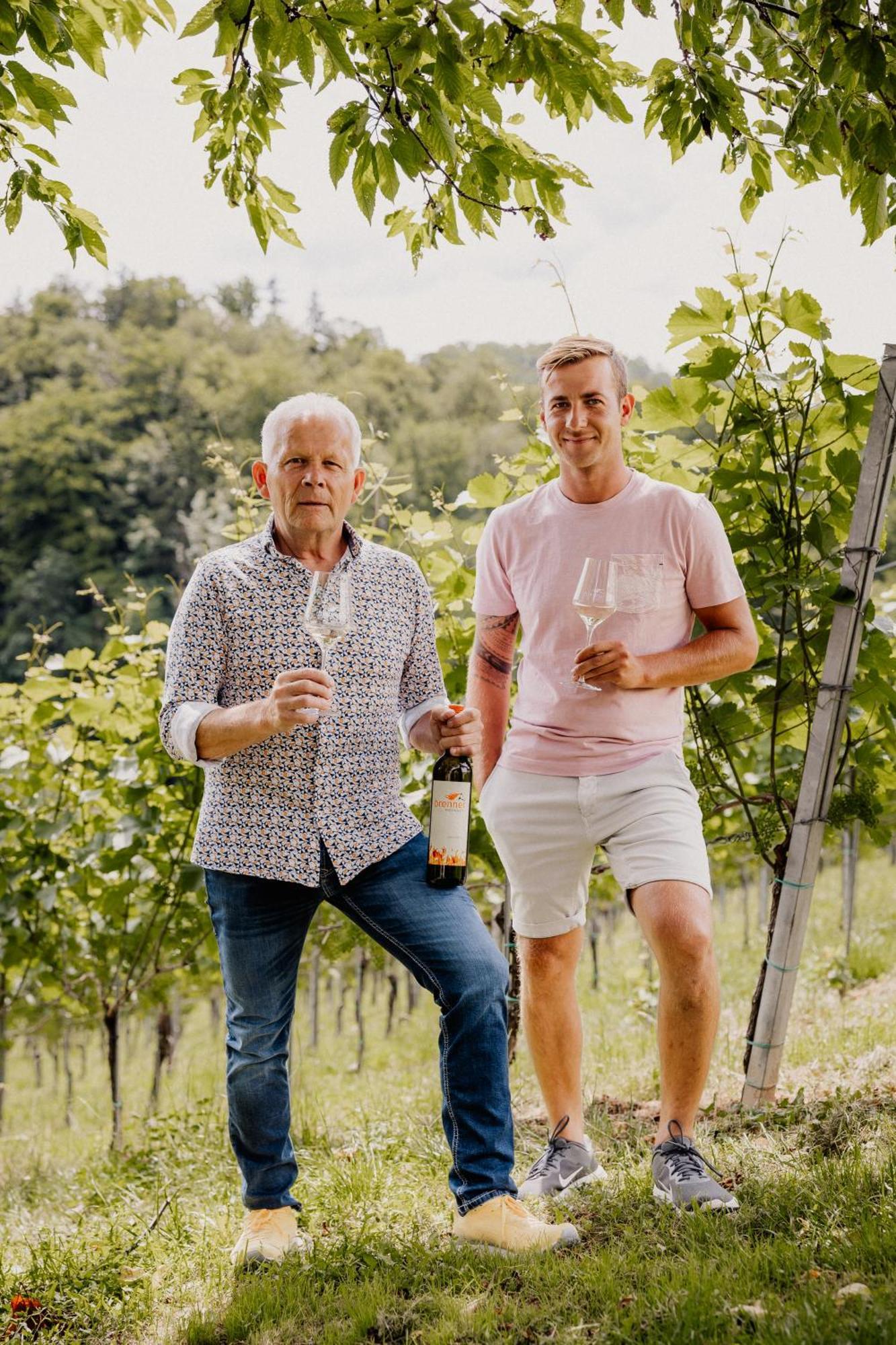 Weingut Brenner Am Rossberg Lejlighed Glanz an der Weinstraße Eksteriør billede